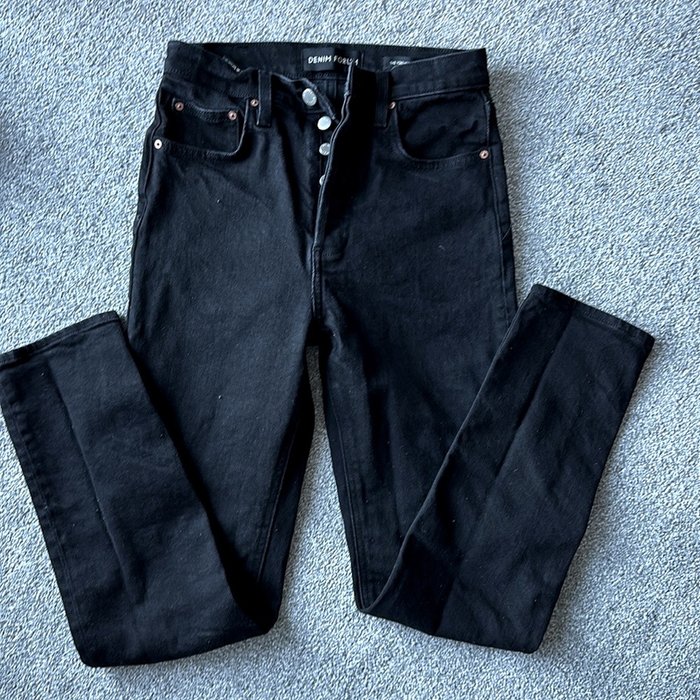 Denim Forum Yoko High Rise Slim Jean 28L